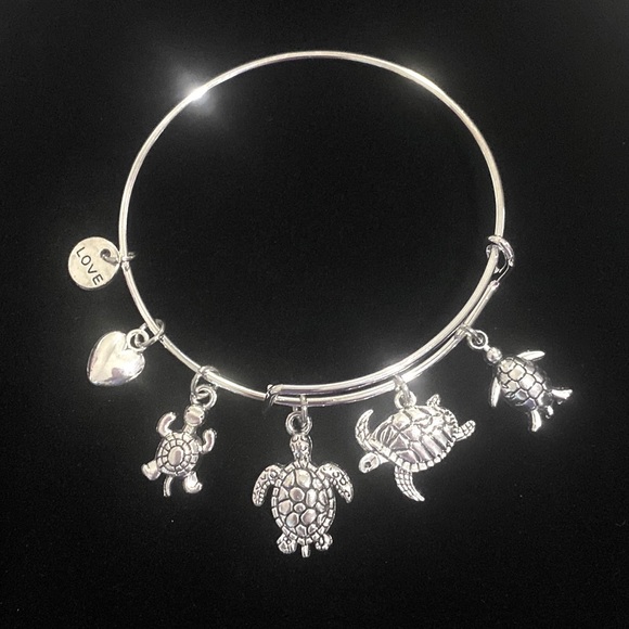 Turtle Bracelet May Be Personalized - Picture 2 of 7